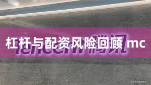 杠杆与配资风险回顾 mc