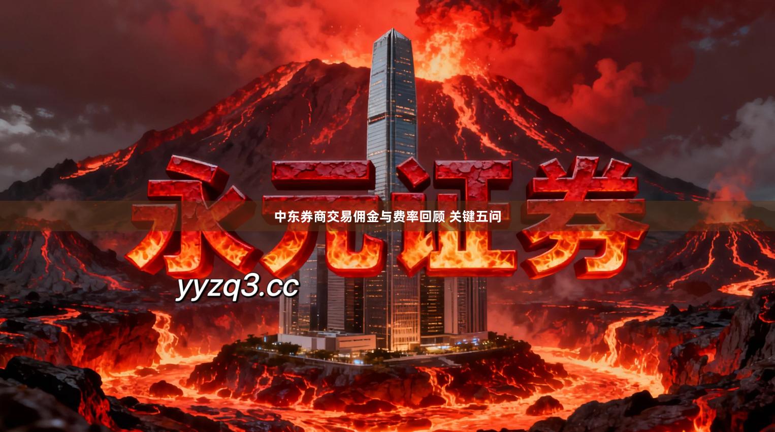 中东券商交易佣金与费率回顾 关键五问